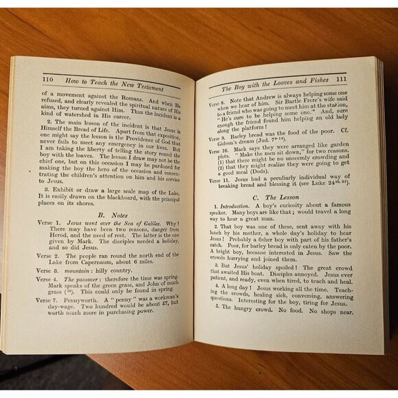 1928 How To Teach The New Testament By Frederick J. Rae Christian Education Book - Picture 5 of 6